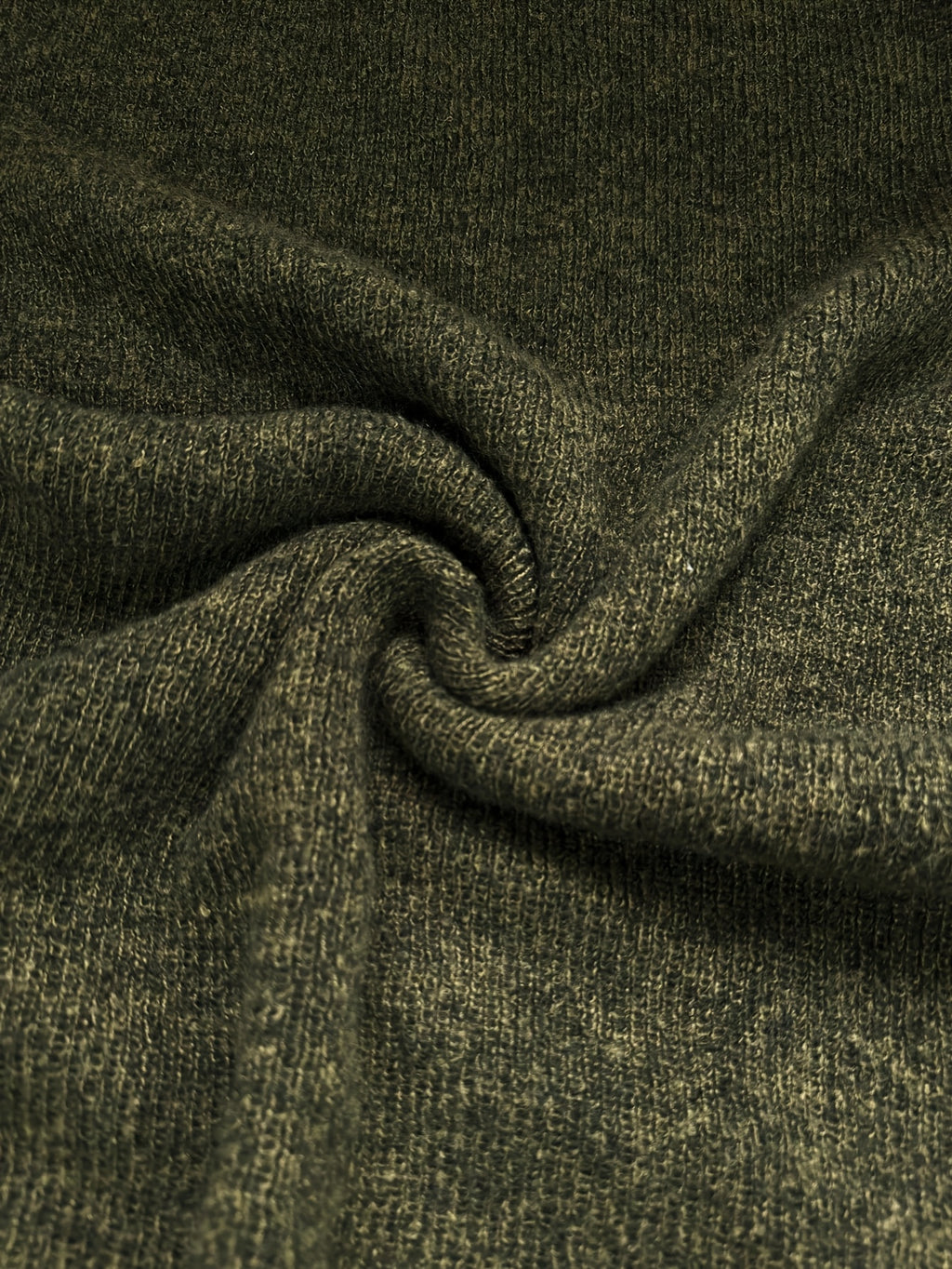 Women's V-neck Long-sleeved Dress, Plain Color Casual Ribbed Pullover Fleece Dress