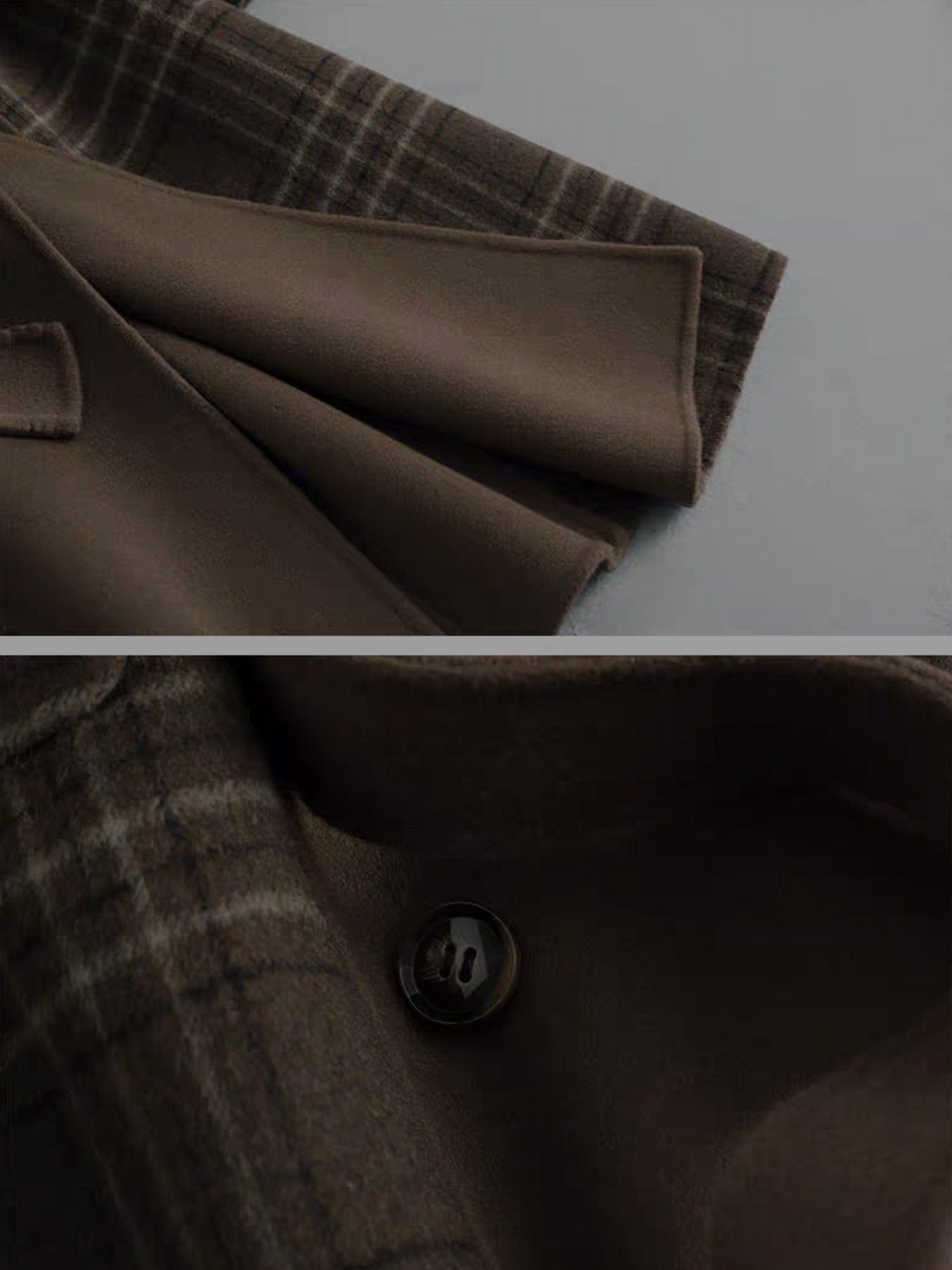 Women'S Elegant Long Coat - Chic Office to Party Outerwear, Structured H-Silhouette, Long Formal & Everyday Jacket for Fall\u002FWinter, Brown\u002F, Winter Fashion, Classic Design, Professional Women